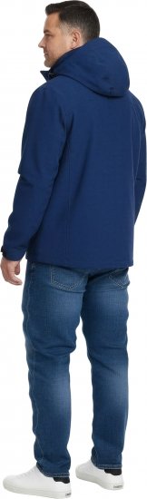 Dobsom Minnesota Casaco Corta-Vento e Impermeável Azul - Roupa desportiva & Outdoor - Roupa Desportiva Tamanhos Grandes