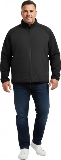 Dobsom Hybrid Casaco Preto - Roupa desportiva & Outdoor - Roupa Desportiva Tamanhos Grandes