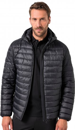 Jay-Pi Jacket Lightly Quilted Warm Black - Casacos - Casacos Homem Tamanhos Grandes