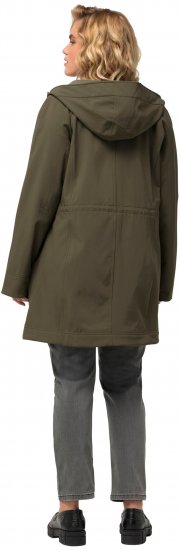 Ulla Popken Triple Function Softshell Jacket Loden Green - Jaquetas - 