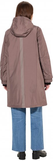 Ulla Popken HYPRAR Triple Function Weatherproof Jacket Taupe - Jaquetas - 