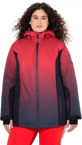 Ulla Popken Gradient Triple-Function Performance Ski Jacket Navy - Jaquetas - 