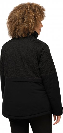 Ulla Popken HYPRAR Waterproof Running Jacket Black - Jaquetas - 