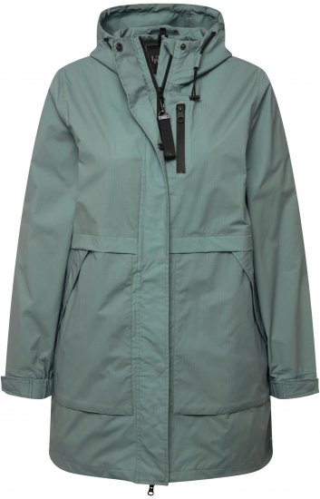 Ulla Popken HYPRAR Transition Jacket Mint Green - Jaquetas - 