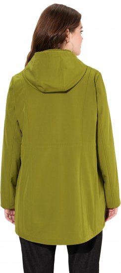 Ulla Popken HYPRAR Softshell Jacket Pale Khaki - Jaquetas - 