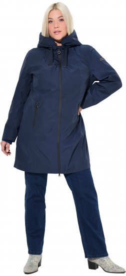 Ulla Popken HYPRAR Waterproof Jacket Navy - Jaquetas - 