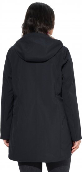 Ulla Popken HYPRAR Water-Repellent Softshell Jacket Black - Jaquetas - 