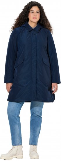 Ulla Popken HYPRAR Functional Parka Navy - Jaquetas - 