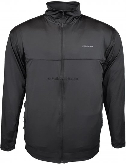 Espionage LW138 Performance Lightweight Jacket Black - Roupa de treino - Roupa de treino tamanho grande 