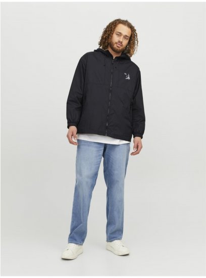 Jack & Jones Filo Light Jacket Softshell Black - Casacos - Casacos Homem Tamanhos Grandes