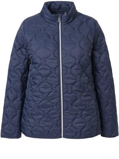 Ulla Popken HYPRAR Lightweight Quilted Water-Repellent Jacket Navy - Jaquetas - 