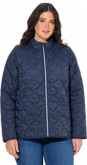 Ulla Popken HYPRAR Lightweight Quilted Water-Repellent Jacket Navy - Jaquetas - 