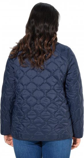 Ulla Popken HYPRAR Lightweight Quilted Water-Repellent Jacket Navy - Jaquetas - 