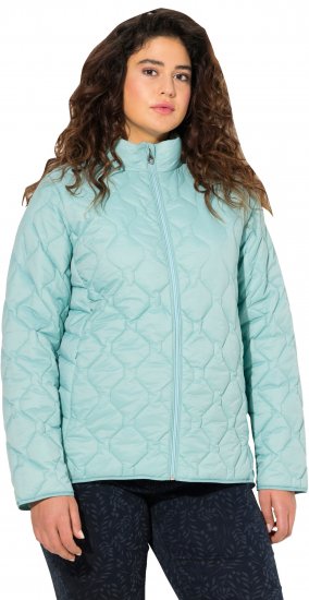 Ulla Popken HYPRAR Lightweight Quilted Water-Repellent Jacket Ice Blue - Jaquetas - 