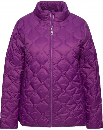 Ulla Popken HYPRAR Lightweight Quilted Water-Repellent Jacket Purple - Jaquetas - 