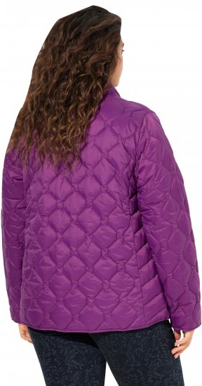Ulla Popken HYPRAR Lightweight Quilted Water-Repellent Jacket Purple - Jaquetas - 
