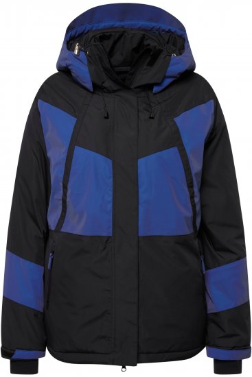 Ulla Popken HYPRAR Color Block Triple Function Ski Jacket Black - Jaquetas - 