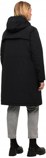 Ulla Popken HYPRAR Triple Function Recycled Fully Lined Coat Black - Jaquetas - 