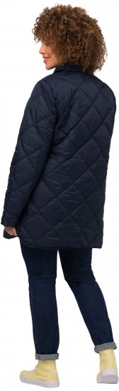 Ulla Popken Quilted Jacket Navy - Jaquetas - 