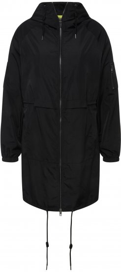 Ulla Popken Versatile Hooded Jacket Black - Jaquetas - 