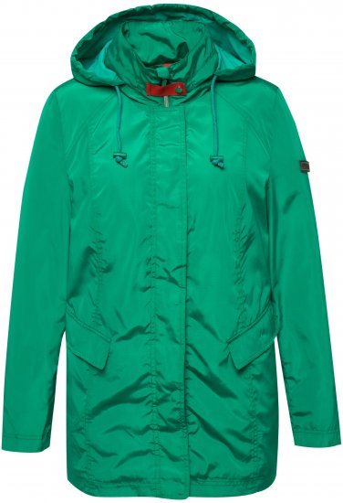 Ulla Popken HYPRAR All Weather Jacket Green Emerald - Jaquetas - 