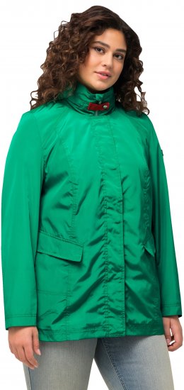Ulla Popken HYPRAR All Weather Jacket Green Emerald - Jaquetas - 
