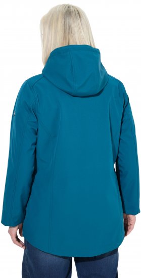 Ulla Popken HYPRAR Triple Function Softshell Jacket Teal - Jaquetas - 