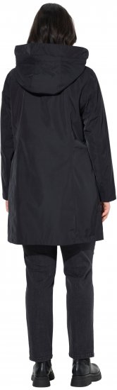 Ulla Popken HYPRAR Waterproof Jacket Black - Jaquetas - 