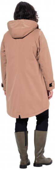 Ulla Popken HYPRAR Triple-Function Longline Jacket Camel - Jaquetas - 