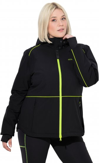 Ulla Popken HYPRAR Triple Function Coat Black - Jaquetas - 