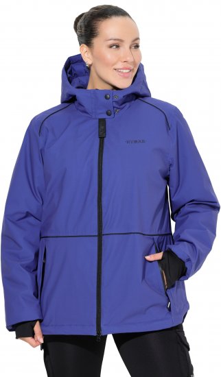 Ulla Popken HYPRAR Triple Function Coat Blueberry - Jaquetas - 