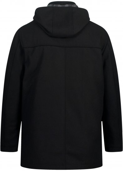 JP1880 Dufflecoat Water-repellent Black - Casacos - Casacos Homem Tamanhos Grandes