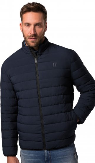 JP1880 Jacket Quilted Stand-up Collar Navy - Casacos - Casacos Homem Tamanhos Grandes
