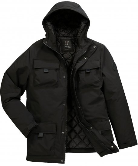 JP1880 Field Jacket Wind-repellent Black - Casacos - Casacos Homem Tamanhos Grandes
