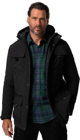 JP1880 Field Jacket Wind-repellent Black - Casacos - Casacos Homem Tamanhos Grandes