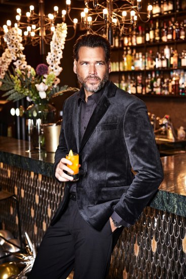 JP1880 Jacket Velvet Business Smoking Black - Fatos - Fatos de Homem Tamanhos Grandes