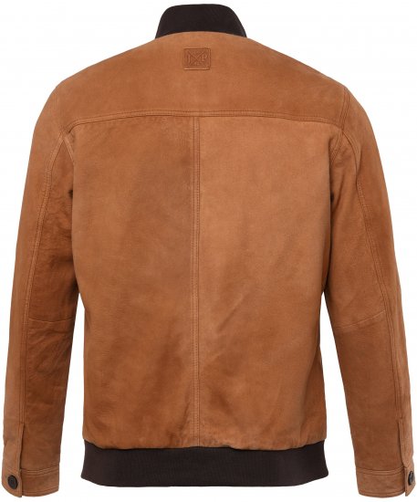 JP1880 Jacket Leather Lamb Nappa Brown - Casacos - Casacos Homem Tamanhos Grandes