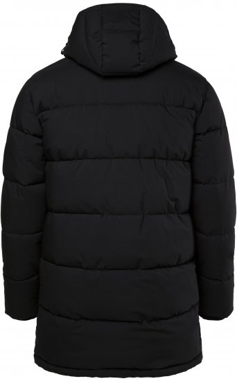 JP1880 Quilted Parka with Multiple Pockets Black - Casacos - Casacos Homem Tamanhos Grandes