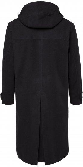 JP1880 Water-repellent Functional Coat with Wool Look Black - Casacos - Casacos Homem Tamanhos Grandes