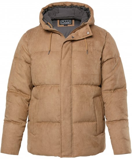 STHUGE Jacket Puffer With Warm Quilting Beige - Casacos - Casacos Homem Tamanhos Grandes