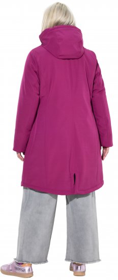 Ulla Popken HYPRAR Triple Function Weather Proof Jacket Berry - Jaquetas - 