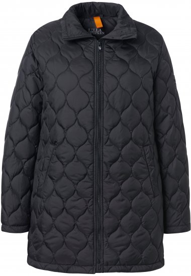 Ulla Popken HYPRAR Water-Repellent Quilted Jacket Black - Jaquetas - 