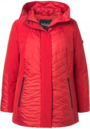 Ulla Popken HYPRAR Functional Softshell Jacket Red - Jaquetas - 