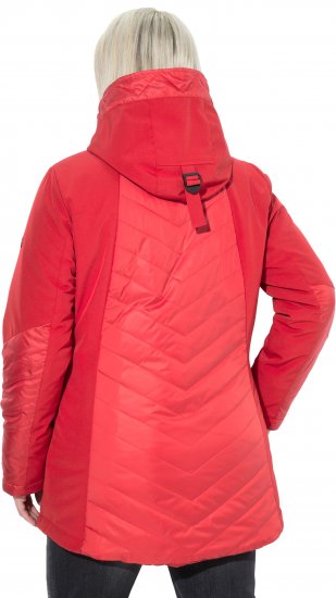 Ulla Popken HYPRAR Functional Softshell Jacket Red - Jaquetas - 