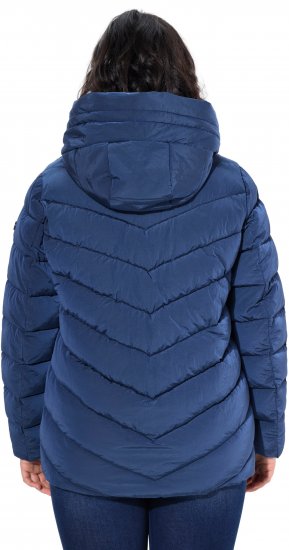 Ulla Popken HYPRAR Quilted Puffer Jacket Navy - Jaquetas - 