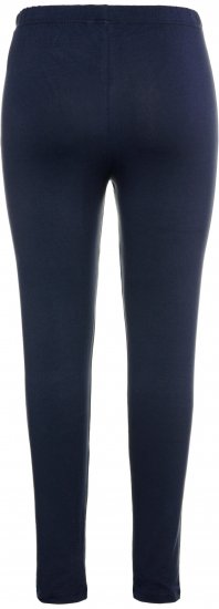 Ulla Popken Basic Stretch Knit Ankle Length Leggings Navy - Jeans & Calças Femininas em Tamanhos Grandes – Plus Size - 