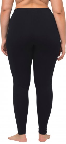 Ulla Popken Basic Stretch Knit Ankle Length Leggings Navy - Jeans & Calças Femininas em Tamanhos Grandes – Plus Size - 