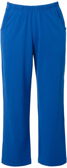Ulla Popken Pull On Knit Straight Leg Pocket Pants Denim Blue - ROUPA PARA MULHER 40-66 - 