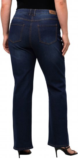 Ulla Popken Marie Fit Bootcut Stretch Jeans Blue Denim - Jeans & Calças Femininas em Tamanhos Grandes – Plus Size - 