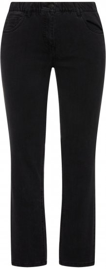 Ulla Popken Stretch Sarah Fit Skinny Jeans Black - Jeans & Calças Femininas em Tamanhos Grandes – Plus Size - 